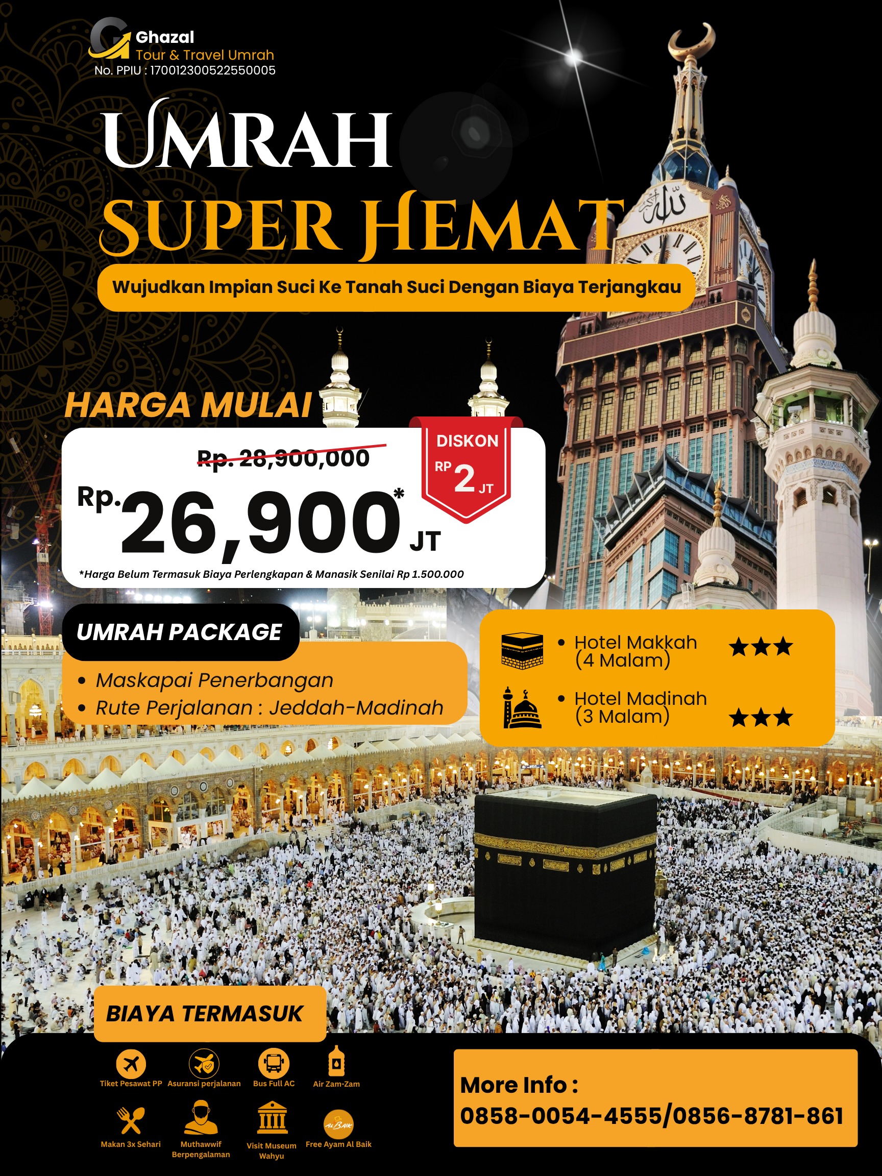 Flyer Umroh G Travel